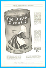 1909 OLD DUTCH CLEANSER