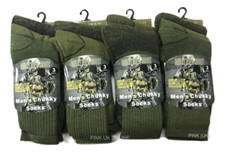 6 Pairs Mens Army Military