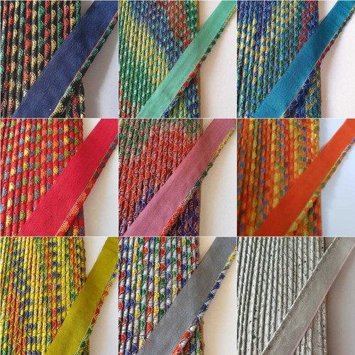 5mm embroidered piping - embroidered,