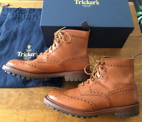 Tricker malton brogue boots - malton,