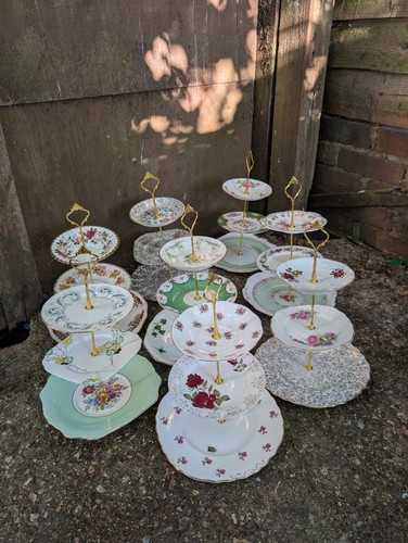 Vintage handmade tier cake - 3-tier,