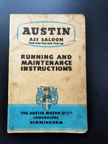 Austin a55 saloon half - a55,