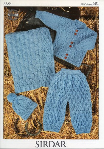 Sirdar 3633 child s aran - -,