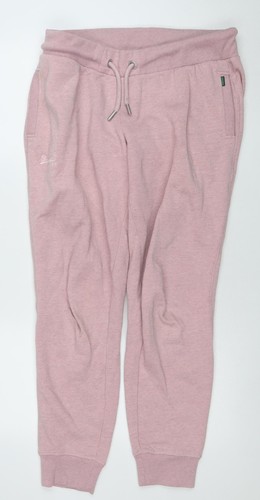 Superdry womens pink jogger - pink,