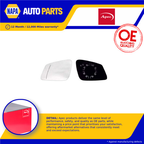 Mirror glass fits bmw - mirror,