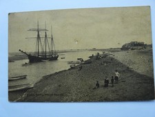Rhyl from Foryd. Sailing ship. Posted 1945. Victory Bell Stamp  (36)