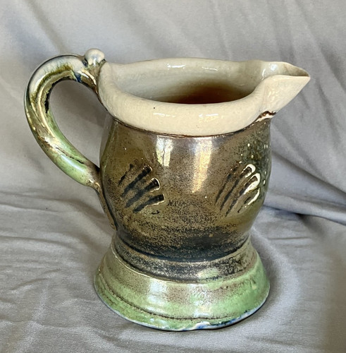 Vintage studio pottery green - vintage,