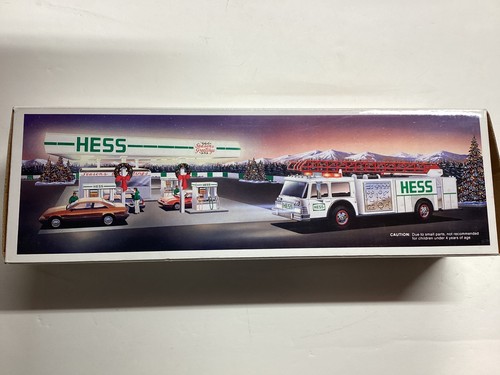 Nib 1989 hess toy fire - 1989,