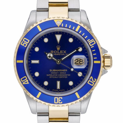 Rolex submariner 16613 with - rolex,