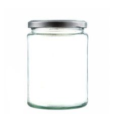 300ml Glass Jam Jars Deluxe