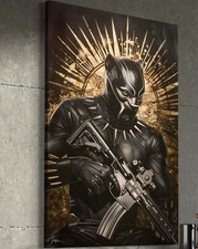 Black Panther Canvas Print