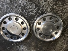 Pair 22.5" rear wheel trims / fitting kit X Ford Cargo 1715 / Dover £80+VAT