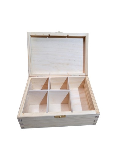 Wooden tea box - for, separate