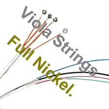 VIOLA STRINGS, FULL NICKEL