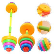  Adjustable Heavy Dumbbell Barbell Toy Kids Weights Set Primary School Dumbell