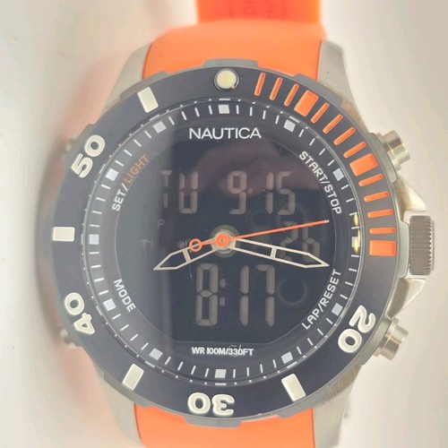 Nautica men analog digital - nautica,
