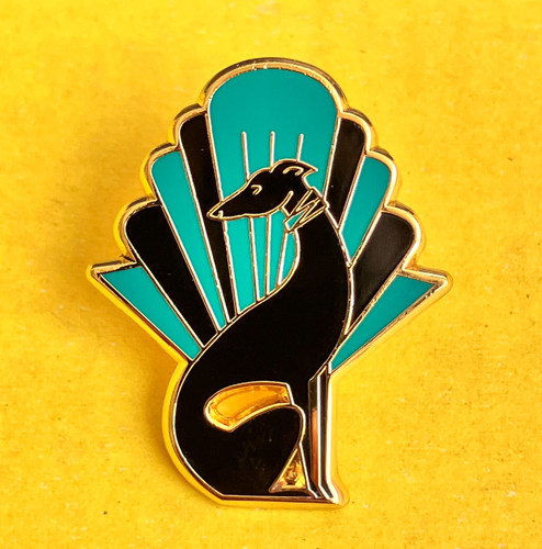 Zd03 black whippet greyhound - zd03,