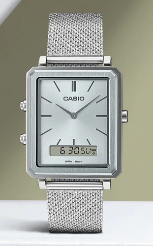 Casio retro vintage silver - casio,