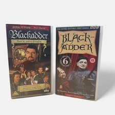 Blackadder VHS Lot Series One BBC Video and Back and Forth Rowan Atkinson