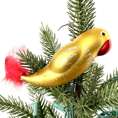 Rare vintage parrot glass - rare,