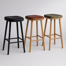 Lhasa Bar Stool Leather 66cm