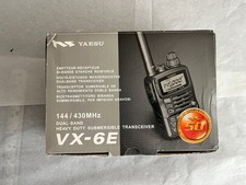 YAESU VX-6E DUAL BAND RX TX 5