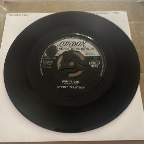Johnny tillotson jimmy girl - johnny, jimmy's