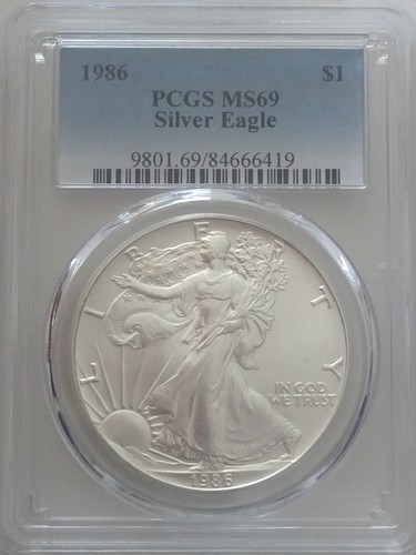1986 american silver eagle - eagle, 1$