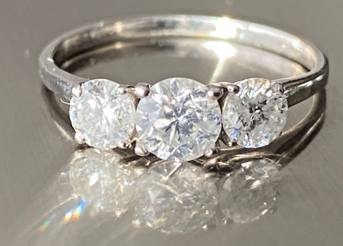 18ct gold 1ct natural - gold, diamond