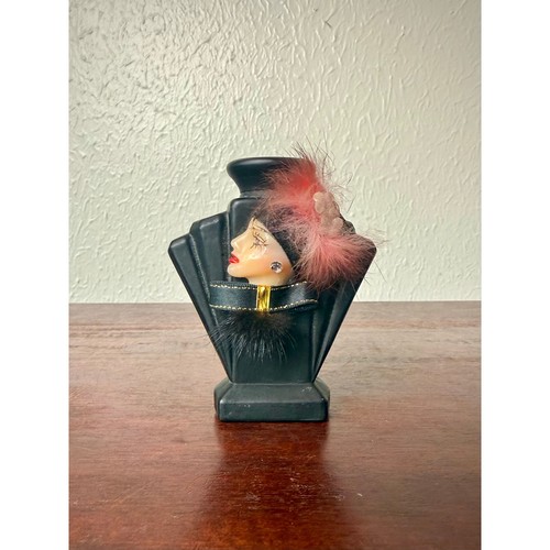 Art deco revival lady head - deco,