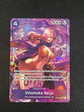 OP12-063 Vinsmoke Reiju - Legacy of the Master - Super Rare Alt Art - One Piece