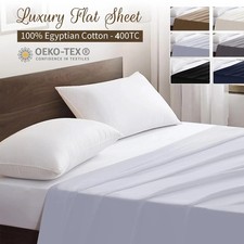 Egyptian cotton flat sheet - egyptian,