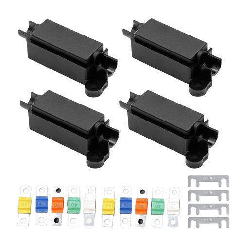 4pcs midi fuse holder with - 4pcs,