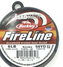 Fireline 6lb 50yds Smoke