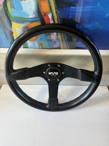 Nismo leather steering wheel - nismo,