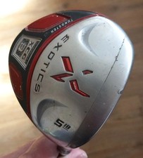 Tour Edge Exotics XCG3 5 Wood / 18 Degree / Aldila Shaft Stiff Flex Graphite