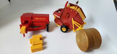 Britains new holland hay baler - holland,