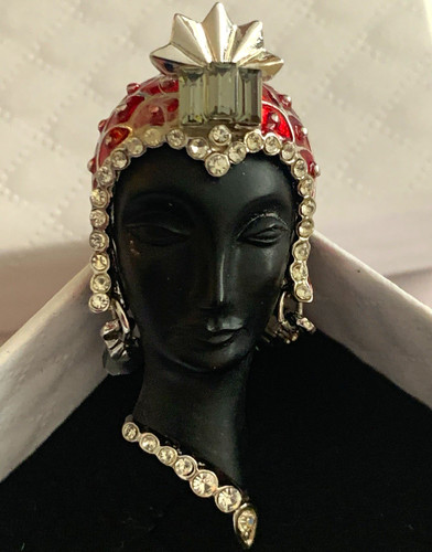 Art deco lady - art,