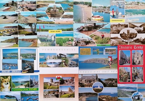 Topographical postcards - topographical,