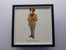 Bryn Parry Dog print 'Parson Jack Russell' FRAMED