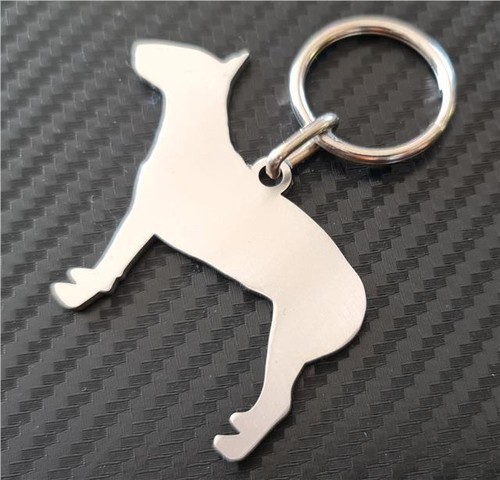 Bull terrier keyring keychain - bull,