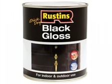 Rustins  Quick Dry Black Gloss