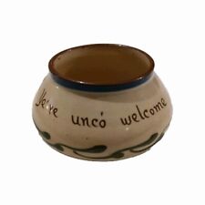 Allervale Pottery Torquay Mottoware Sugar Bowl (990 NI) 8cm VGC