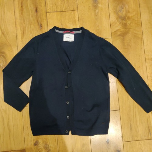 Zara girl navy - navy, buttoned