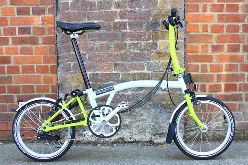 Brompton folding bike - brompton,