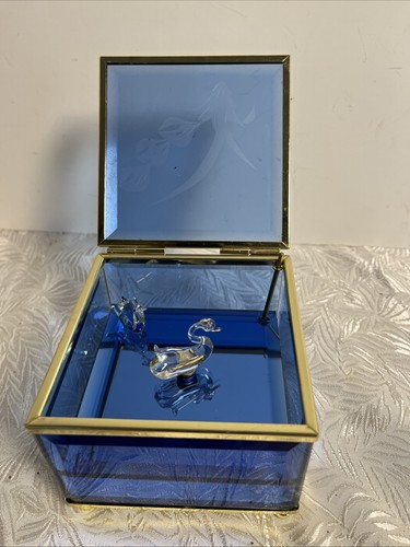 Vintage cobalt blue glass - cobalt,