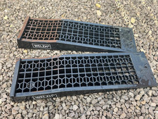 Car Ramps Drive On Low Profile One Pair Set Of 2 Pieces 4000kg Welzh Werkzeug