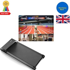Light Black Portable Under Desk Treadmill - Track Steps & Fitness Goals