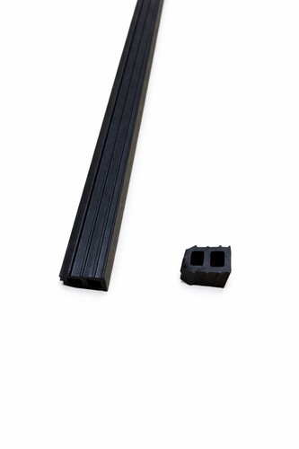 Epdm rubber channel seal - channel, 8mm