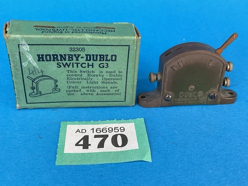 Hornby dublo green switch - hornby, g3